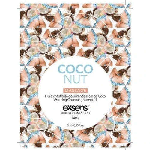 Пробник массажного масла EXSENS Coconut 3мл: Тип Масло