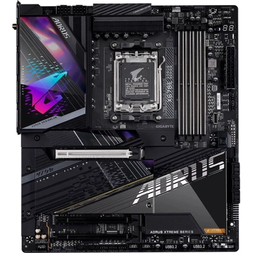 Gigabyte X670E AORUS XTREME: Дополнительно Радиатор на VRM, Поддержка UEFI, Поддержка RAID, Адаптер Wi-Fi