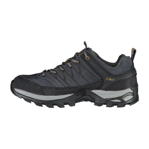 Кросівки CMP Rigel Low Trekking Shoe WP (3Q13247-68UH) 39 (40) натуральна замша темно-сірі демісезон: Матеріал верху Текстиль, Натуральная замша