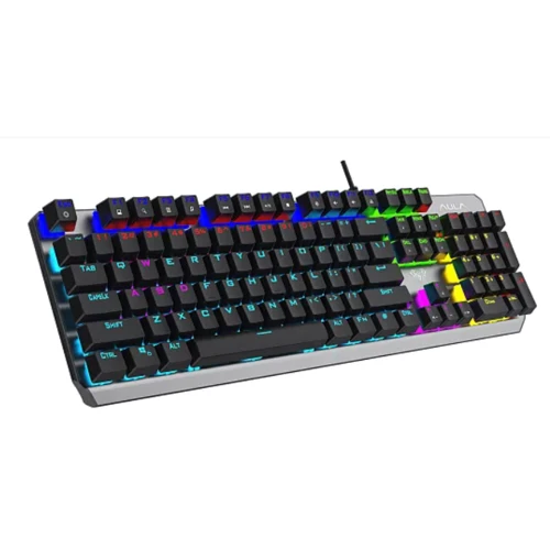 Клавиатура Aula F2066-II USB UA (6948391234526): Подключение проводное