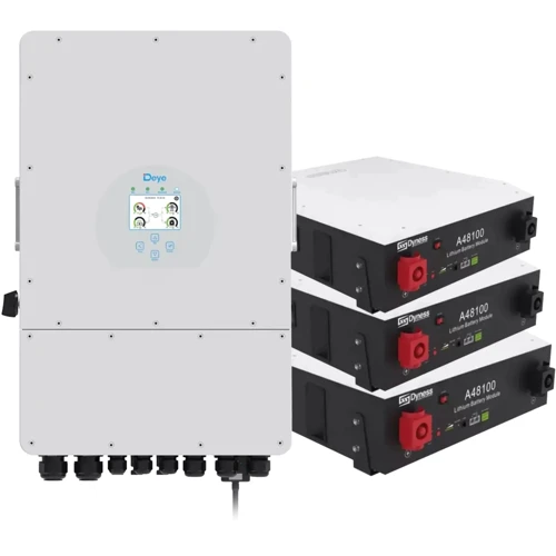 

Система хранения энергии Deye SUN-10K-SG04LP3-EU-3DY14.4K-LFP-W 10kW 14.4kWh 3BAT LiFePO4