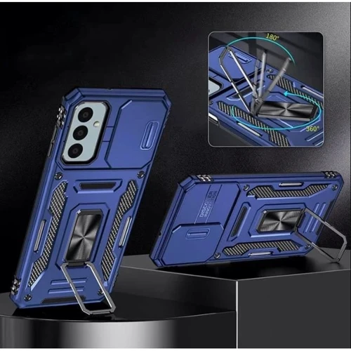 Чохол для телефона Mobile Case Camshield Army Ring Navy для Samsung A366 Galaxy A36 5G / A566 Galaxy A56 5G: Тип накладка на заднюю часть