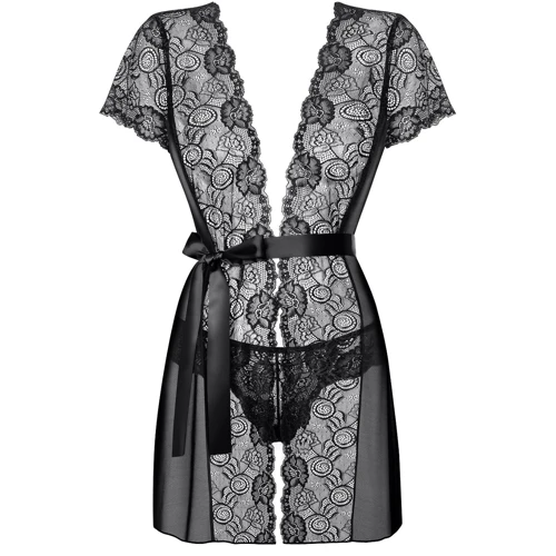 Комплект Obsessive Alluria robe, XXL
