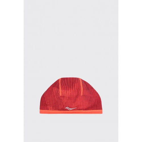 Шапка женская Saucony Omni Ponytail Skull Cap оранжевая (SA90514-VR) фото 4