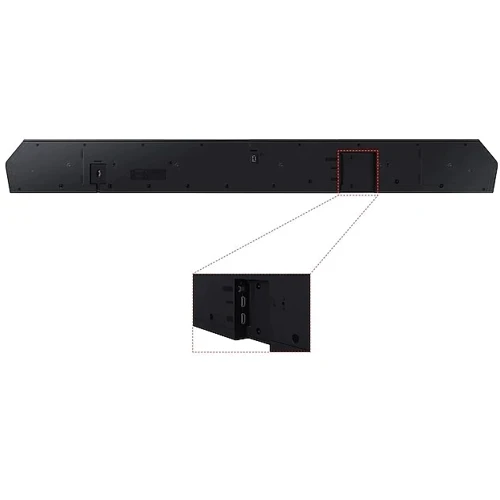 Домашній кінотеатр Samsung HW-Q930B: Виходи HDMI, оптичний, Bluetooth, Wi-Fi