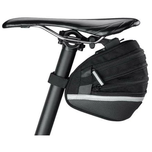 Велосумка Сумка под седло Topeak SurvivalTool Wedge Pack II 0.95-1.25 л F25 445 г (TC2276B): Цвет черный