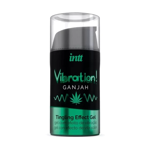 Жидкий вибратор Intt Vibration Ganjah EXTRA GREEN (15 мл)