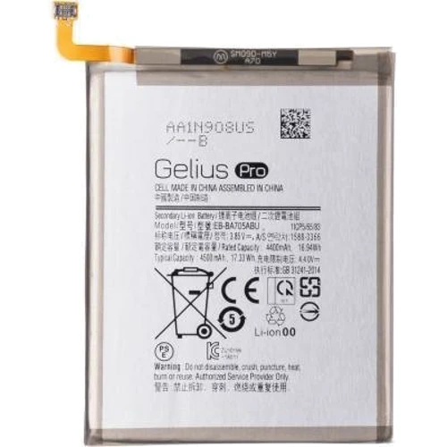 Аккумулятор Gelius Pro 4400mAh (EB-BA705ABU) for Samsung A705 Galaxy A70: Производитель Gelius