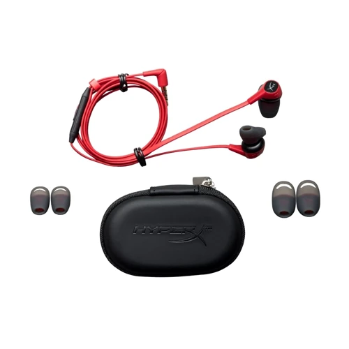 Наушники HyperX Cloud Earbuds Mic Red/Black (HX-HSCEB-RD / 4P5J5AA): Тип излучателя динамический