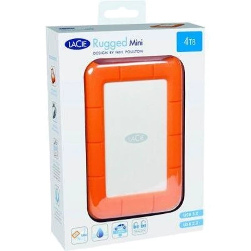 Внешний жесткий диск LaCie Rugged Mini 4 TB (LAC9000633): Внешний интерфейс USB 3.0