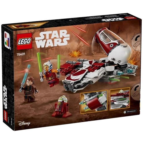 Конструктор LEGO Star Wars Джедайский перехватчик Асоки 290 деталей (75401): Серия Star Wars