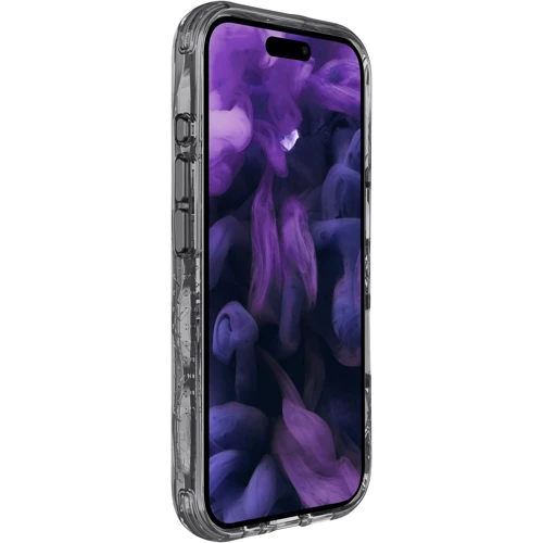 Чохол для iPhone LAUT CRYSTAL MATTER X MagSafe Clear/Black (L_IP24B_CMX_UB) для iPhone 16 Pro: Матеріали поликарбонат и полиуретан