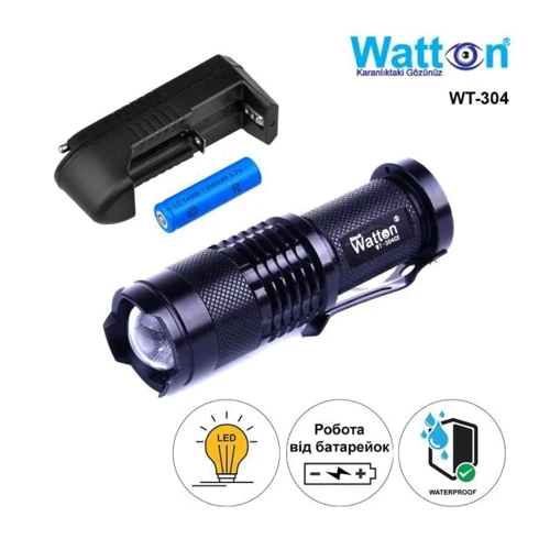 Ліхтар туристичний Watton WT-304: Тип Тактический