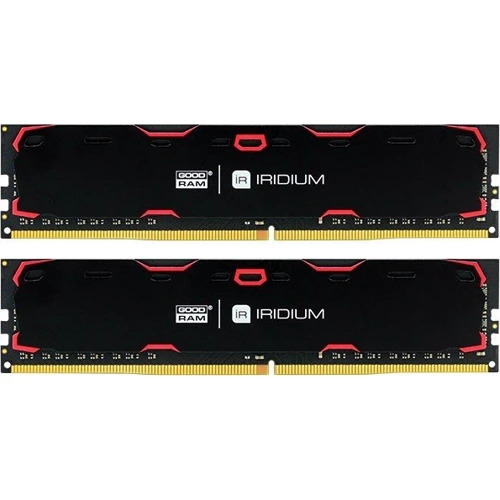 GOODRAM 16 GB (2x8GB) DDR4 2400 MHz Iridium Black (IR-2400D464L15S/16GDC)