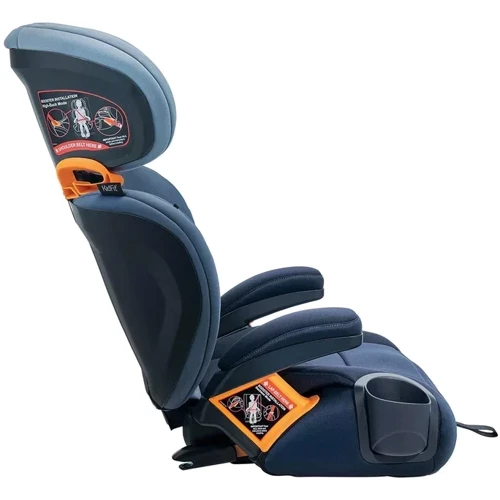Автокресло Chicco KidFit ClearTex Plus Синее (79627.62.07) (049796612660): Внутренние ремни 3-х точечные