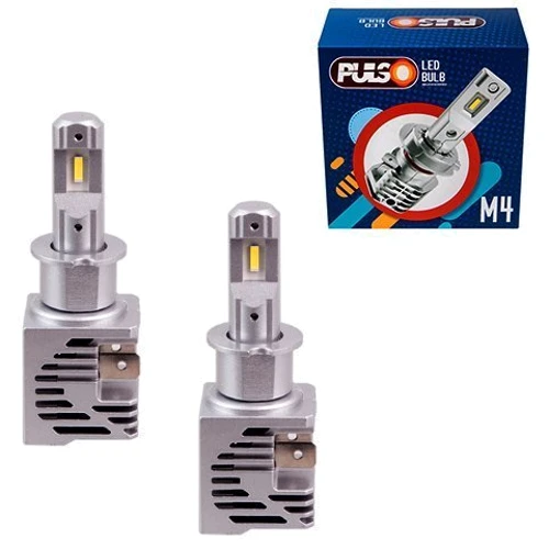 Лампы PULSO M4-H3/LED-chips CREE/9-32v/2x25w/4500Lm/6000K (M4-H3)