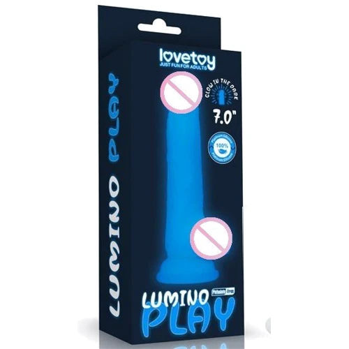Фалоімітатор LoveToy Lumino Play Dildo 7"