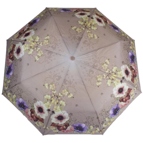 Зонт женский автомат Magic Rain бежевый (ZMR7231-5)