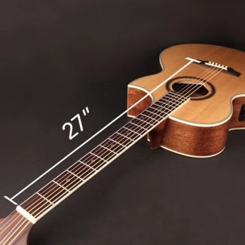 Електроакустична гітара CORT NDX Baritone (Natural Satin) фото 7