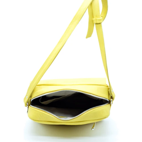 Жіноча сумка через плече ARTiS Bags жовта (1780 5718): Фактура Зернистая, Матовая