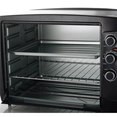 Электродуховка настольная ViLgrand VEO650-18 Black: Объем, л 65
