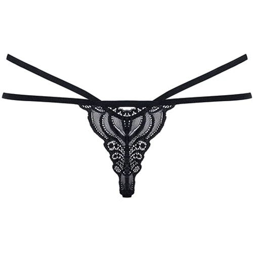 Эротические кружевные стринги Obsessive 828-THO-1, S/M
