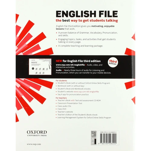 English File 3rd Edition Elementary: Workbook with Key: Производитель Oxford University Press (OUP)