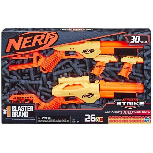 Набір бластеров Hasbro Nerf Alpha Strike Lynx SD-1 і Stinger SD-1 (E7579): Виробник Hasbro