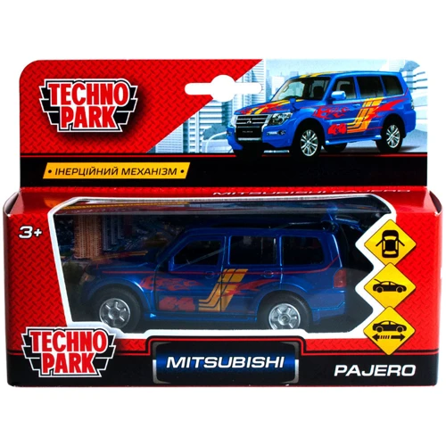 Автомодель - Mitsubishi Pajero Sport (синий)