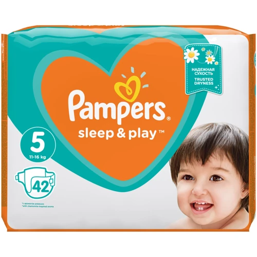 Подгузники Pampers Sleep&Play Размер 5 11-16 кг, 42 шт (8001090784674) фото 9
