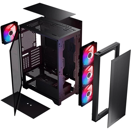 Корпус Modecom Mistral ARGB Flow Midi Black (AT-MISTRAL-MG-10-00ARGB-0) фото 10