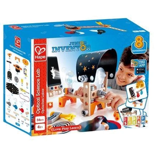 Конструктор HAPE Junior Inventor Оптическая лаборатория 54 детали (E3034) фото 16