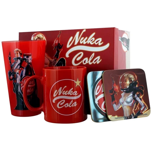Подарочный набор посуды GB eye Fallout Nuka Cola 2018: Материал керамика