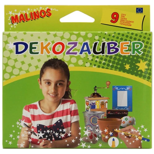 Фломастери для декорування не стираються MALINOS Dekozauber (MA-300034): Стать хлопчик, дівчинка