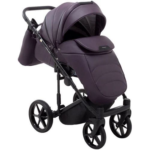 Коляска 2 в 1 Adamex Porto Light ECO шкіра 100% SA-14 фіолетовий: Стать дитини Унисекс