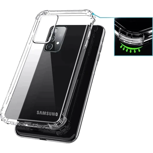 Чохол для телефона BeCover TPU Case Anti-Shock Clear для Samsung A525 Galaxy A52 / A528 Galaxy A52s 5G (706071): Плівка в комплекті нет