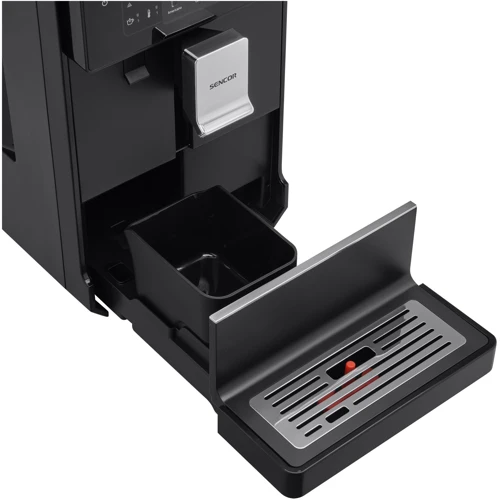 Кофеварка SENCOR SES 9300BK: Емкость контейнера для зерен, г 200