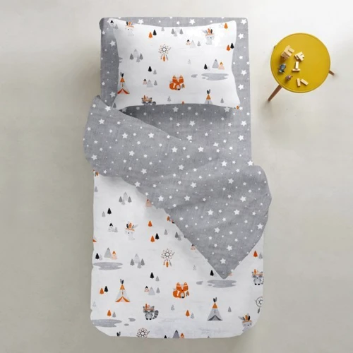 Набор простыней Cosas Beige/Starfall grey 120x60 см (4822052056608)