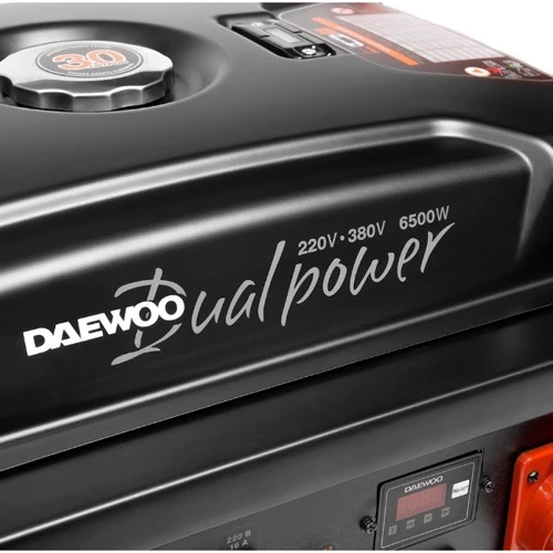 Генератор бензиновый Daewoo GDA 7500DPE-3 6,5kW: Тип электростанции бензиновый