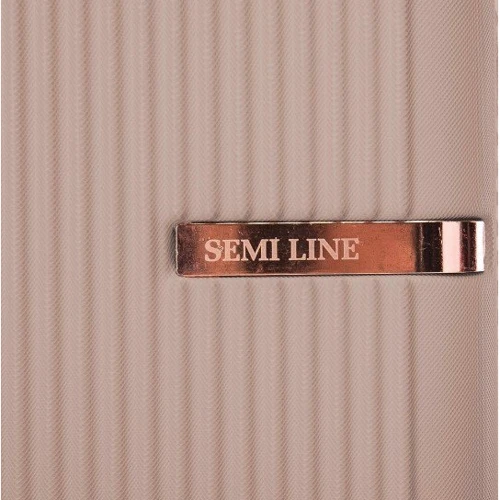 Чемодан Semi Line 20" (S) Champagne шампань (T5666-3): Стиль Повседневный (Casual)