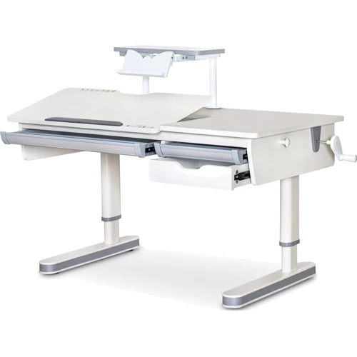 Детский стол Mealux Montreal 2 WG с полкой (BD-670-2 WG + S 50 WG)