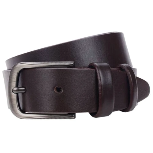 Чоловічий ремінь Borsa Leather коричневий (10R125-brown)