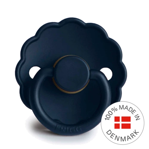 Пустышка Frigg Daisy Dark Navy size 1 (0-6 m) темно синий (000519): Возраст до 6 месяцев