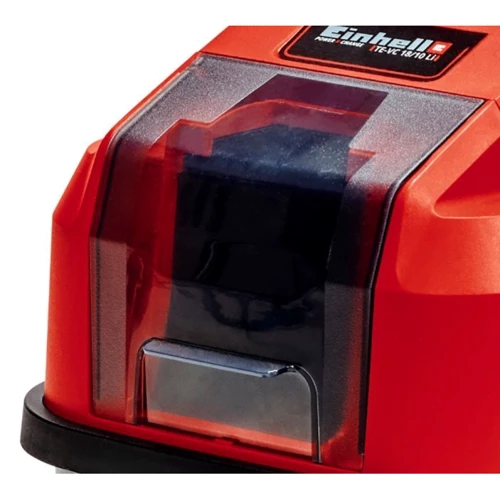 Пылесос Einhell TE-VC 18/10 Li-Solo (2347160) (без АКБ и ЗУ): Емкость пылесборника 10 л