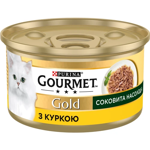 Влажный корм для кошек Purina Gourmet Gold Сочное наслаждение с курицей 24х85 г (8445290823342): Возраст Взрослые