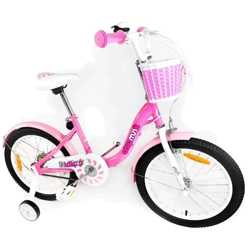 Велосипед детский RoyalBaby Chipmunk MM Girls 16", OFFICIAL UA, розовый