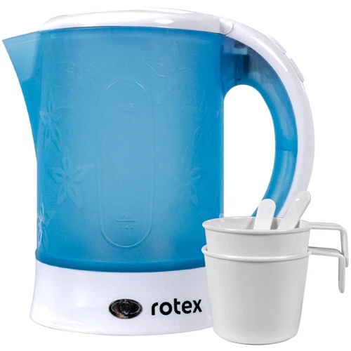 Электрочайник Rotex RKT07-B Travel: Мощность, Вт 650
