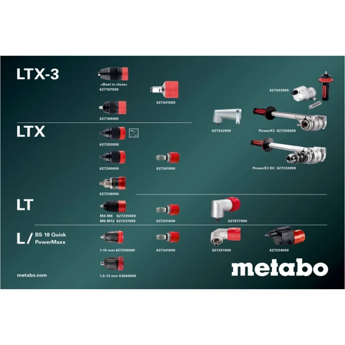Шуруповерт Metabo SB 18 LTX-3 BL Q I Metal (603182850): Тип инструмента дрель-шуруповерт