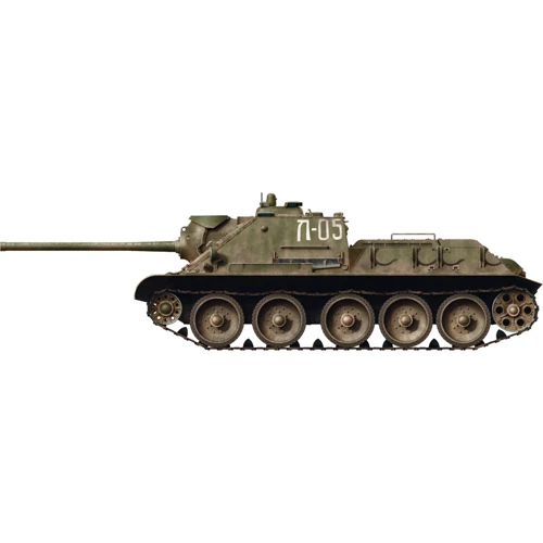 Сборная модель MiniArt Советская САУ СУ-85 образца 1944 г., ранних выпусков набор с полным интерьером (MA35204) фото 16