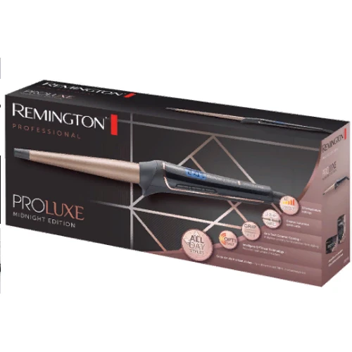 Конусна плойка Remington CI91W1B Proluxe Midnight Edition: Для створення Мелких кудрей, Крупных локонов, Волнистых волос